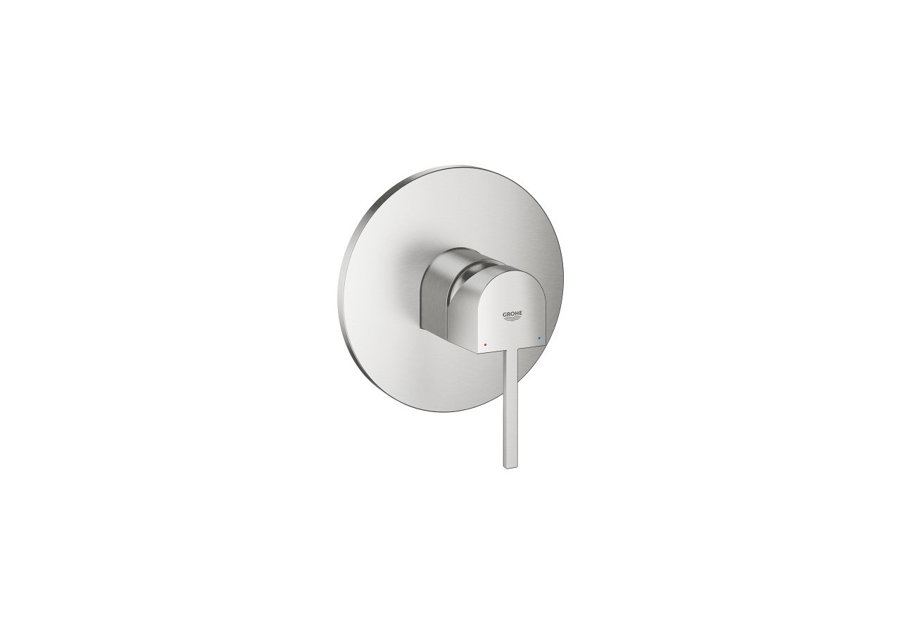 Grohe plus mitigeur monocommande 1 sortie Supersteel - 24059DC3 - Grohe