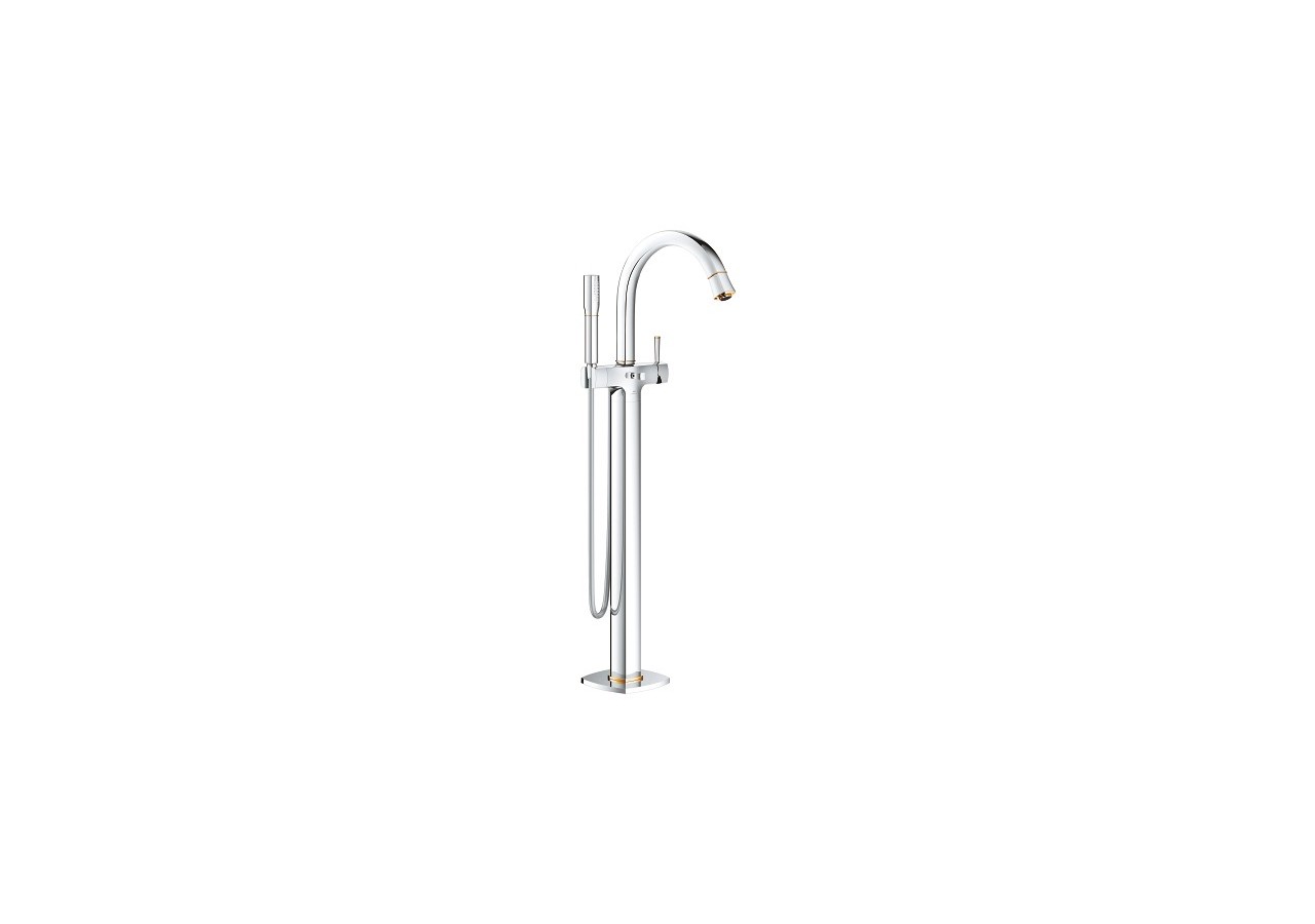 Grandera mitigeur monocommande bain/douche hors sol Chromé/doré - 24375IG0 - Grohe