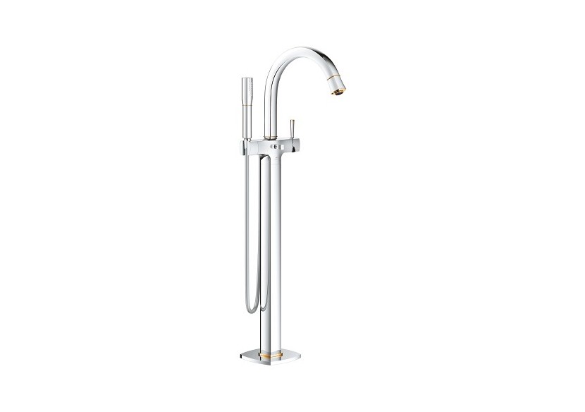 Grandera mitigeur monocommande bain/douche hors sol Chromé/doré - 24375IG0 - Grohe