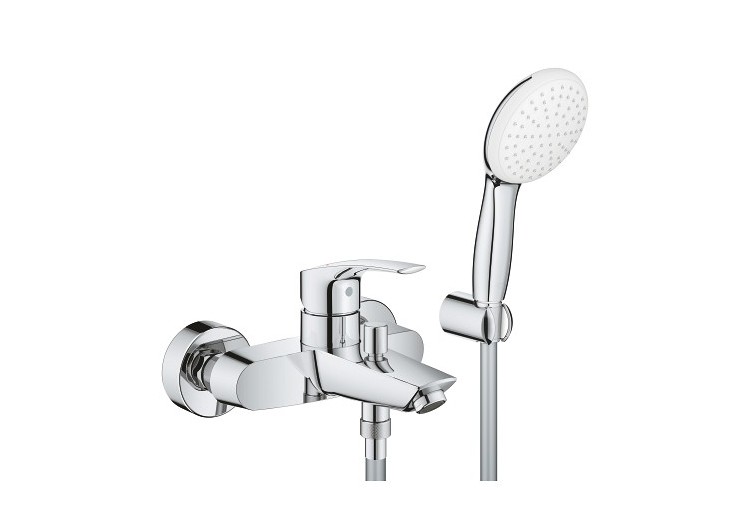 Eurosmart mitigeur monocommande bain / douche Chromé - 25276003 - Grohe