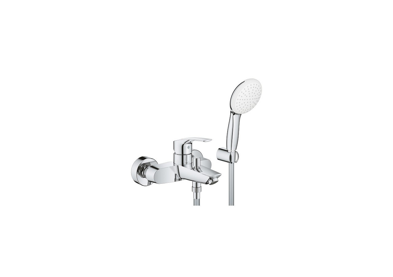 Eurosmart mitigeur monocommande bain / douche Chromé - 25276003 - Grohe