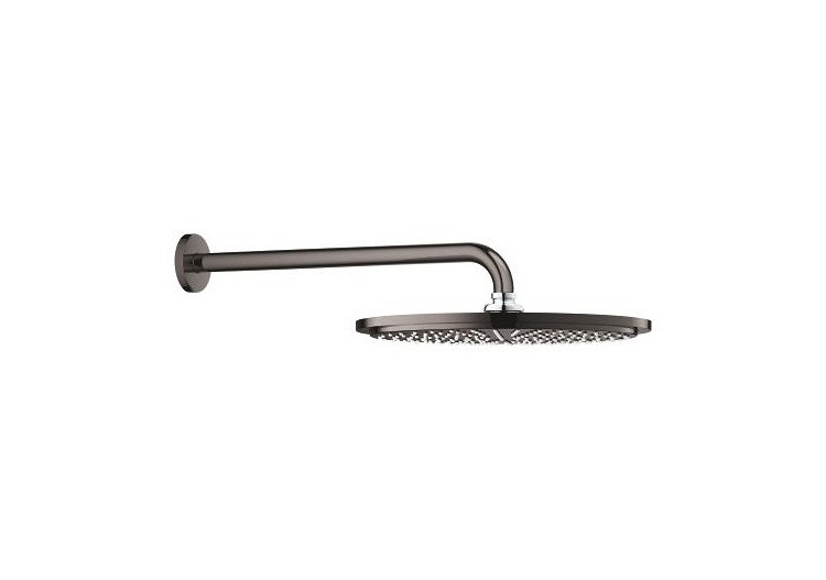 Rainshower cosmopolitan 310 ensemble douche de tête et bras 380 mm, 1 jet Hard Graphite - 26066A00 - Grohe