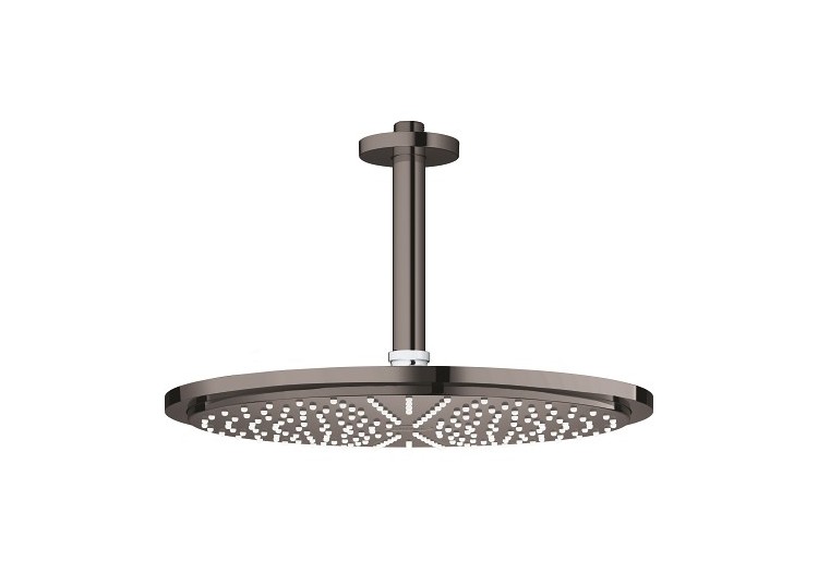 Rainshower cosmopolitan 310 ensemble douche de tête et bras plafonnier 142 mm, 1 jet Hard Graphite - 26067A00 - Grohe