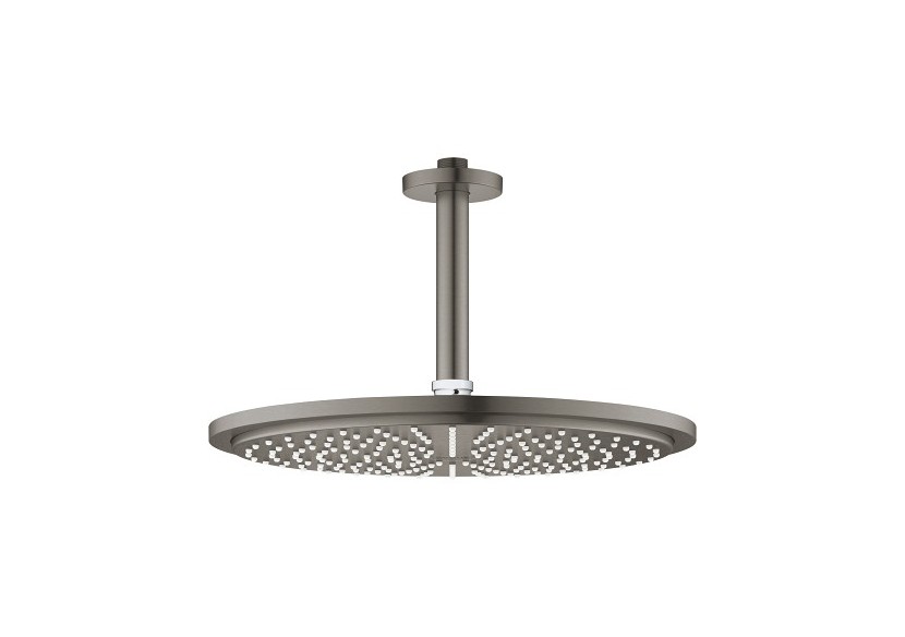 Rainshower cosmopolitan 310 ensemble douche de tête et bras plafonnier 142 mm, 1 jet Hard Graphite brossé - 26067AL0 - Grohe Rainshower cosmopolitan 310 ensemble douche de tête et bras plafonnier 142 mm, 1 jet Hard Graphite brossé - 26067AL0 - Grohe