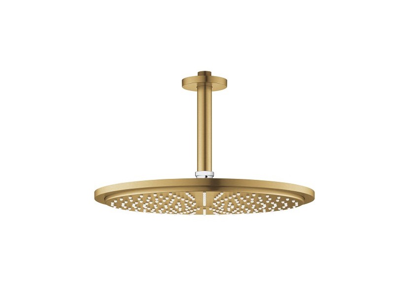 Rainshower cosmopolitan 310 ensemble douche de tête et bras plafonnier 142 mm, 1 jet Cool Sunrise brossé - 26067GN0 - Grohe Rainshower cosmopolitan 310 ensemble douche de tête et bras plafonnier 142 mm, 1 jet Cool Sunrise brossé - 26067GN0 - Grohe
