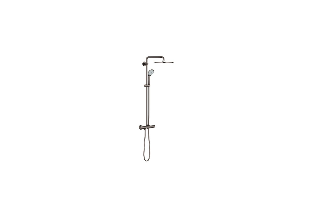 Euphoria system 310 colonne de douche avec mitigeur thermostatique Hard Graphite - 26075A00 - Grohe