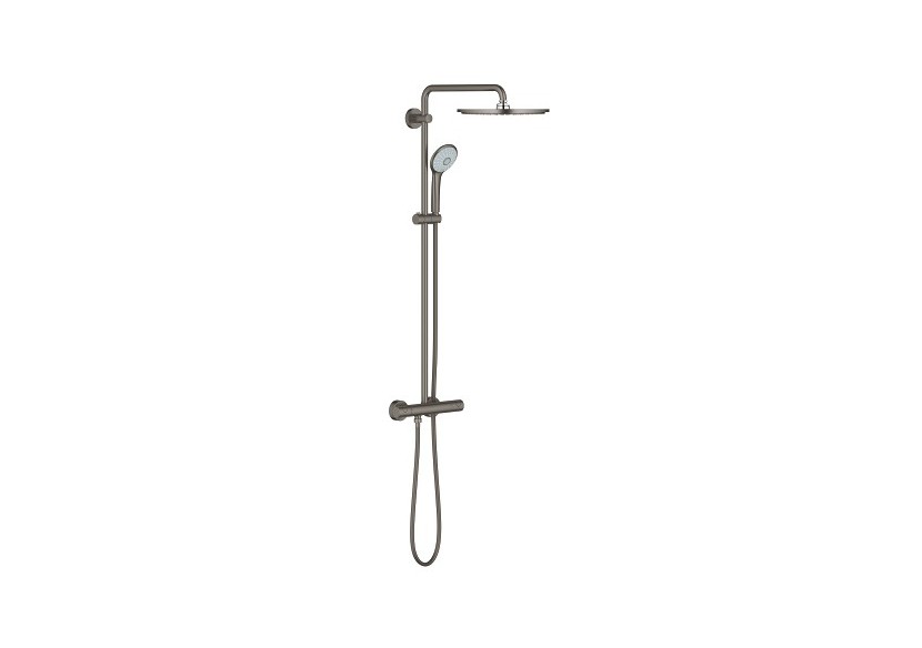 Euphoria system 310 colonne de douche avec mitigeur thermostatique Hard Graphite brossé - 26075AL0 - Grohe Euphoria system 310 colonne de douche avec mitigeur thermostatique Hard Graphite brossé - 26075AL0 - Grohe