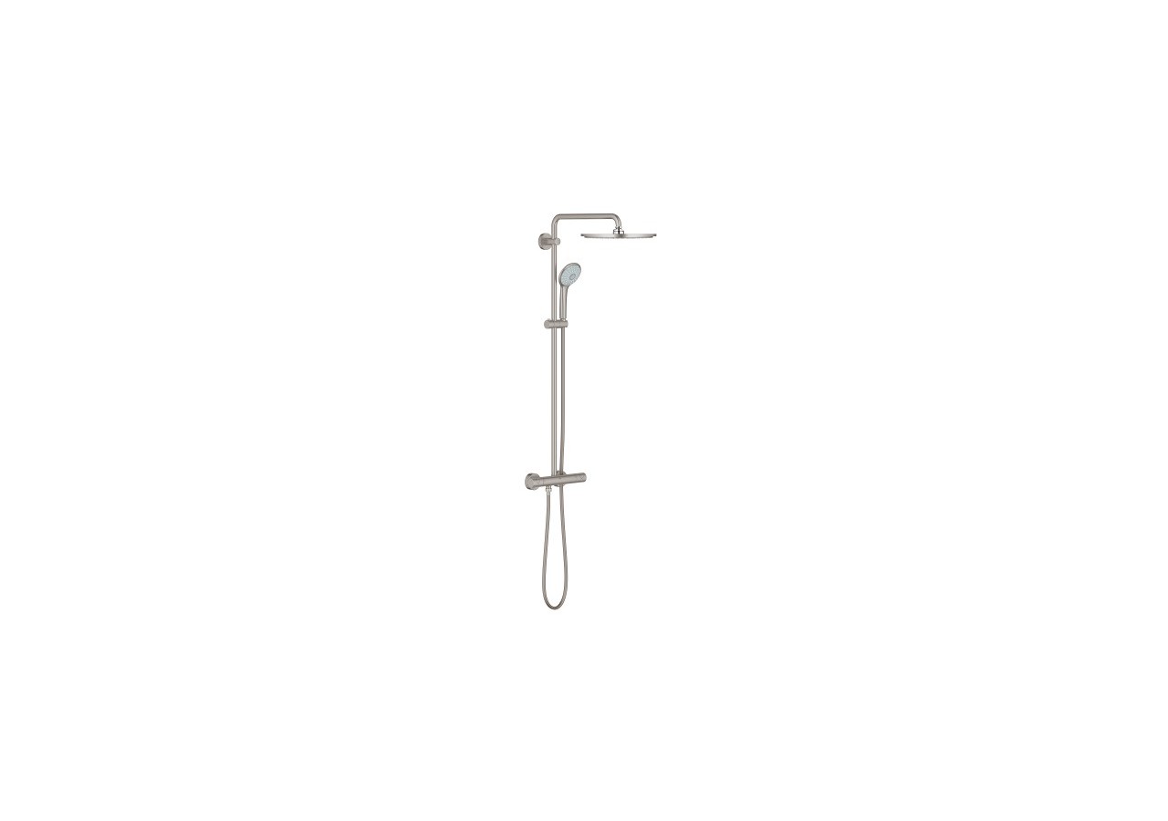 Euphoria system 310 colonne de douche avec mitigeur thermostatique Supersteel - 26075DC0 - Grohe