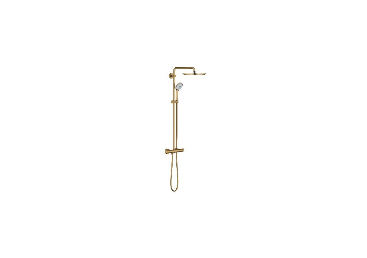 Euphoria system 310 colonne de douche avec mitigeur thermostatique Cool Sunrise brossé - 26075GN0 - Grohe
