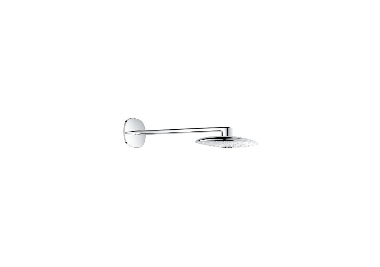 Rainshower duo 360 ensemble douche de tête et bras 450 mm, 2 jets Chromé - 26254000 - Grohe