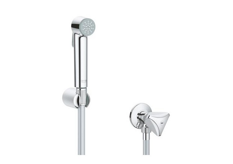 Tempesta-f trigger spray 30 ensemble avec robinet d’arrêt 1 jet Chromé - 26357000 - Grohe