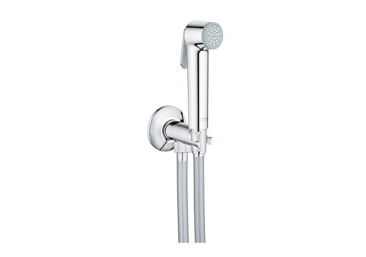 Tempesta-f trigger spray 30 ensemble avec robinet d'arrêt 1 jet Chromé - 26358000 - Grohe
