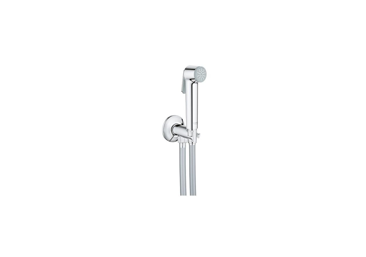 Tempesta-f trigger spray 30 ensemble avec robinet d'arrêt 1 jet Chromé - 26358000 - Grohe