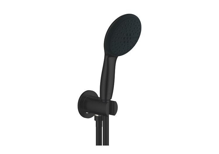 Tempesta 110 ensemble de douche 2 jets avec support mural Noir mat - 264062433 - Grohe