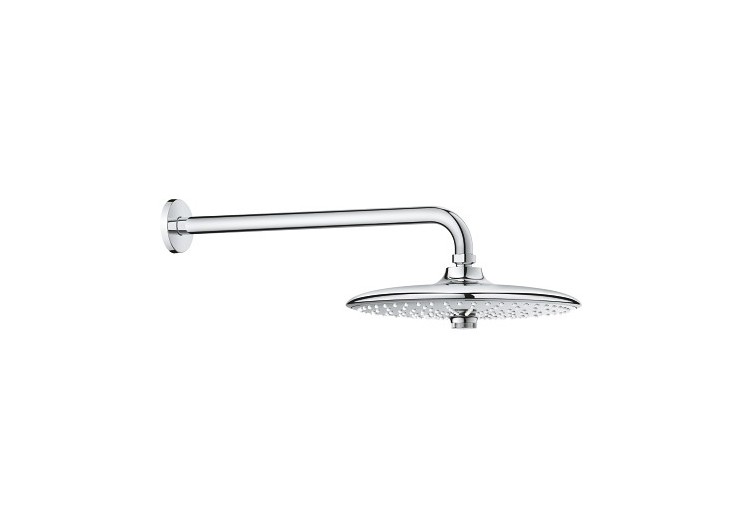 Euphoria 260 ensemble douche de tête et bras plafonnier 380 mm, 3 jets Chromé - 26458000 - Grohe