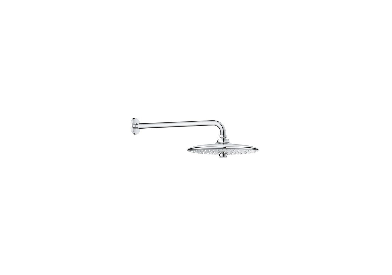 Euphoria 260 ensemble douche de tête et bras plafonnier 380 mm, 3 jets Chromé - 26459000 - Grohe
