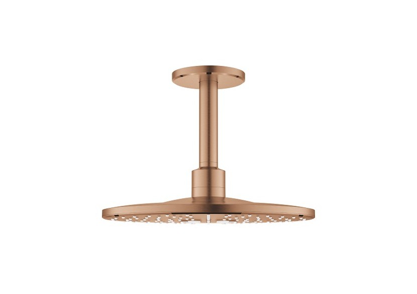 Rainshower smartactive 310 ensemble douche de tête et bras 142 mm, 2 jets Warm Sunset brossé - 26477DL0 - Grohe