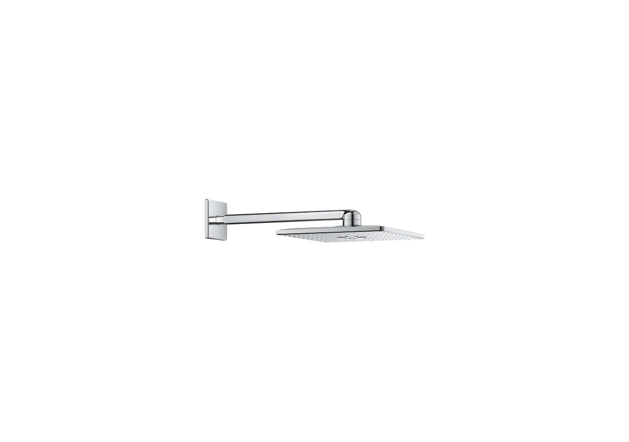 Rainshower smartactive 310 cube ensemble douche de tête et bras 430 mm, 2 jets Chromé - 26479000 - Grohe