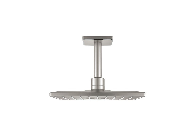 Rainshower smartactive 310 cube ensemble douche de tête et bras 142 mm, 2 jets Supersteel - 26481DC0 - Grohe