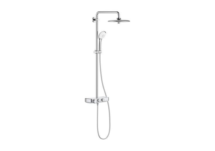 Euphoria smartcontrol system 260 mono colonne de douche avec mitigeur thermostatique Chromé - 26509000 - Grohe
