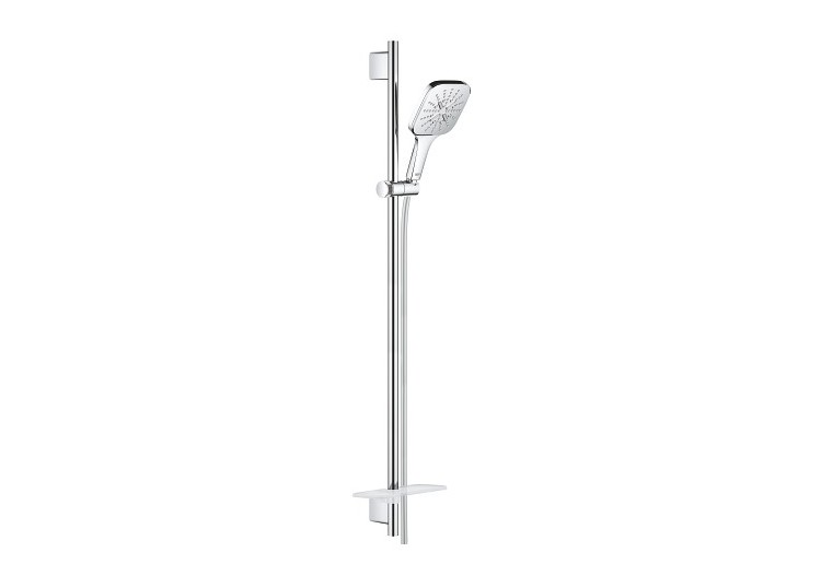 Rainshower smartactive 130 cube ensemble de douche 3 jets avec barre Chromé - 26587000 - Grohe