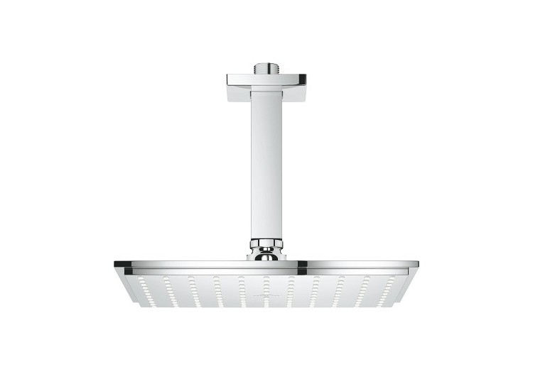 Rainshower aqua 230 ensemble douche de tête et bras plafond 154 mm, 1 jet Chromé - 26859000 - Grohe