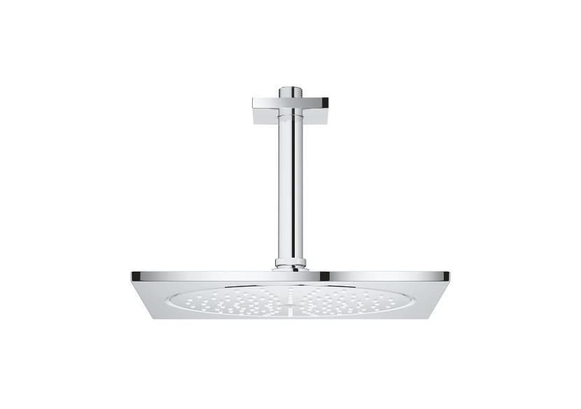 Rainshower aqua 10″ ensemble douche de tête et bras plafonnier 142 mm, 1 jet Chromé - 26861000 - Grohe Rainshower aqua 10″ ensemble douche de tête et bras plafonnier 142 mm, 1 jet Chromé - 26861000 - Grohe