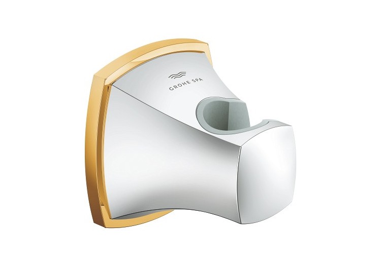 Grandera support mural pour douchette Chromé/doré - 26896IG0 - Grohe