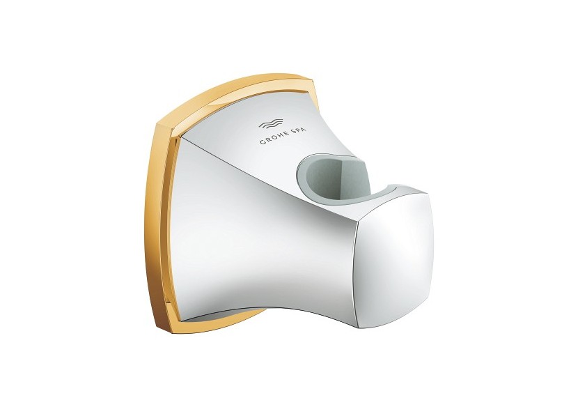 Grandera support mural pour douchette Chromé/doré - 26896IG0 - Grohe