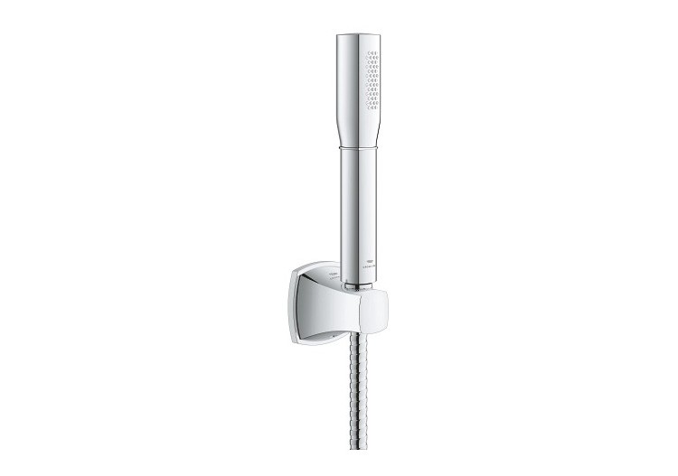 Grandera stick ensemble de douche 1 jet avec support mural Chromé - 26901000 - Grohe