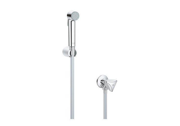 Tempesta-f trigger spray 30 ensemble avec robinet d’arrêt 1 jet Chromé - 27514001 - Grohe