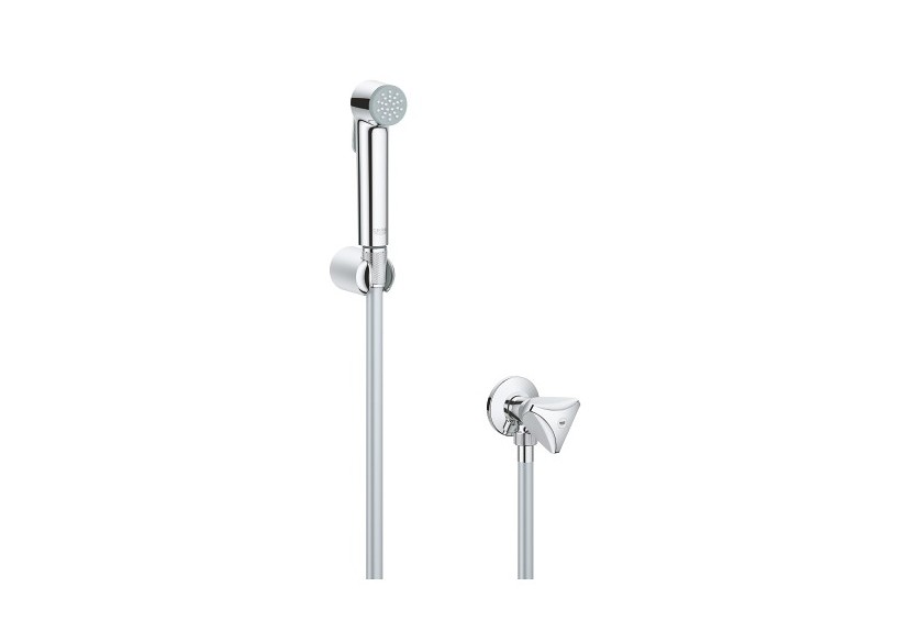 Tempesta-f trigger spray 30 ensemble avec robinet d’arrêt 1 jet Chromé - 27514001 - Grohe