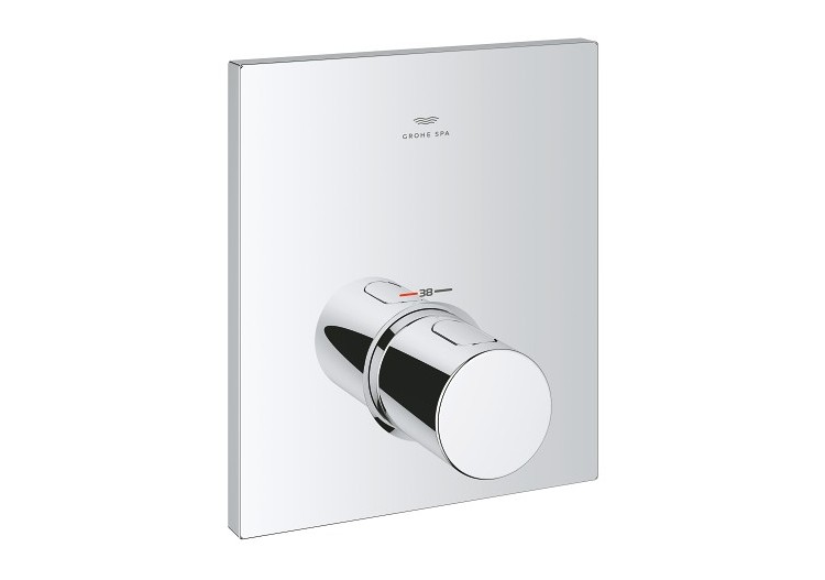Grohtherm f façade thermostatique centrale Chromé - 27619000 - Grohe