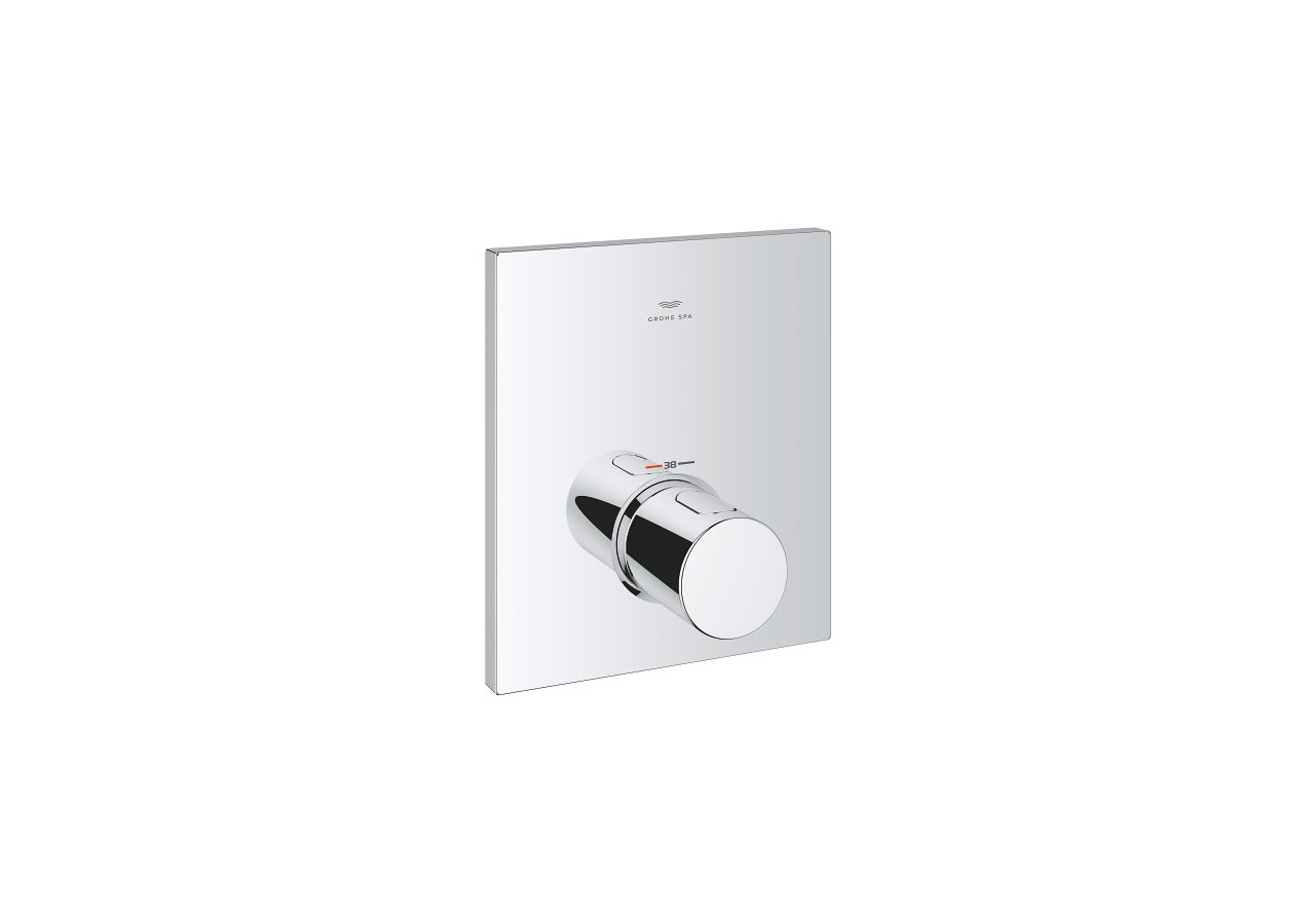 Grohtherm f façade thermostatique centrale Chromé - 27619000 - Grohe