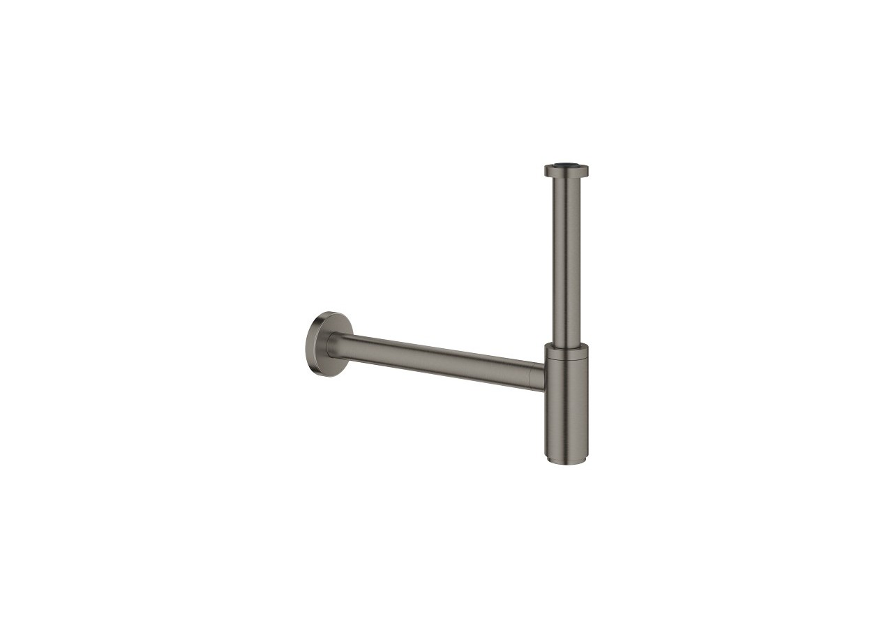 Siphon 1 1/4″ Hard Graphite brossé - 28912AL0 - Grohe