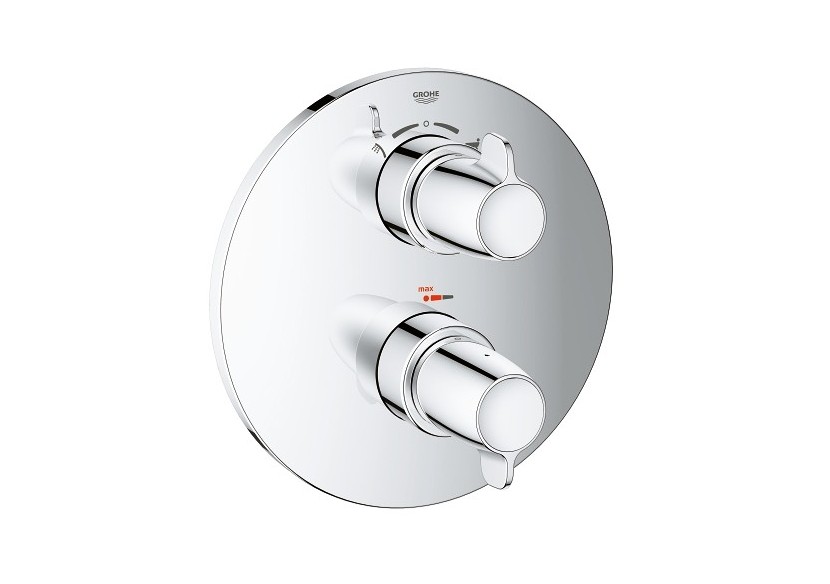 Grohtherm special façade pour mitigeur thermostatique avec aquadimmer Chromé - 29095000 - Grohe