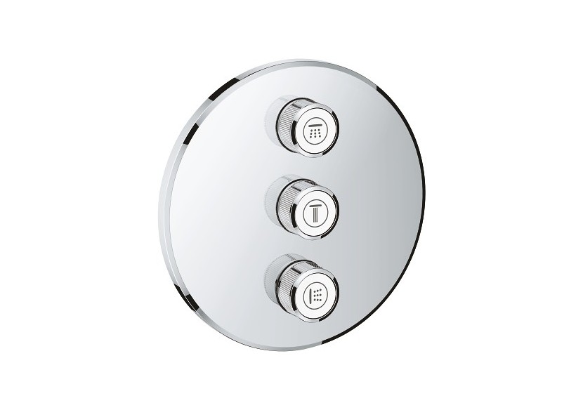 Grohtherm smartcontrol panneau de contrôle 3 sorties Chromé - 29122000 - Grohe