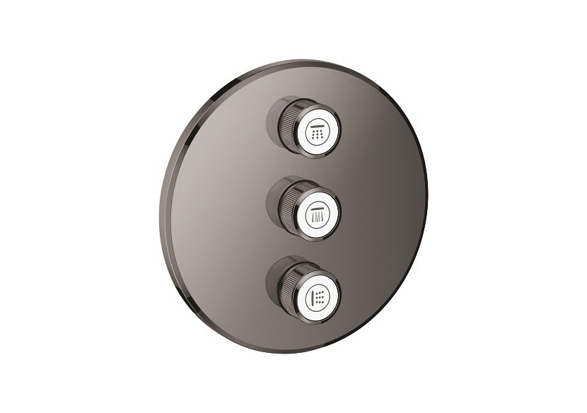 Grohtherm smartcontrol panneau de contrôle 3 sorties Hard Graphite - 29122A00 - Grohe