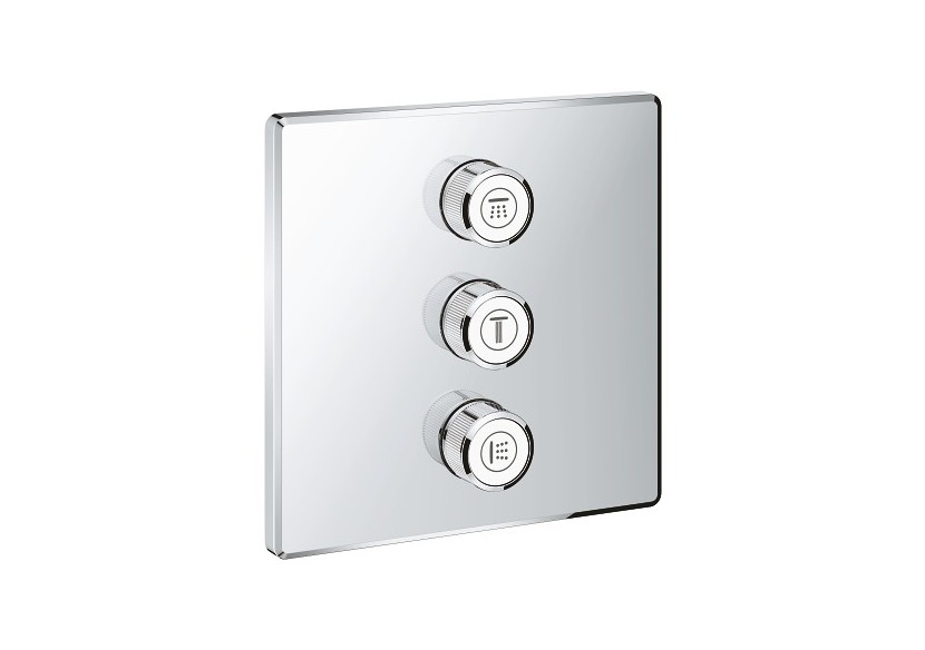 Grohtherm smartcontrol panneau de contrôle 3 sorties Chromé - 29127000 - Grohe