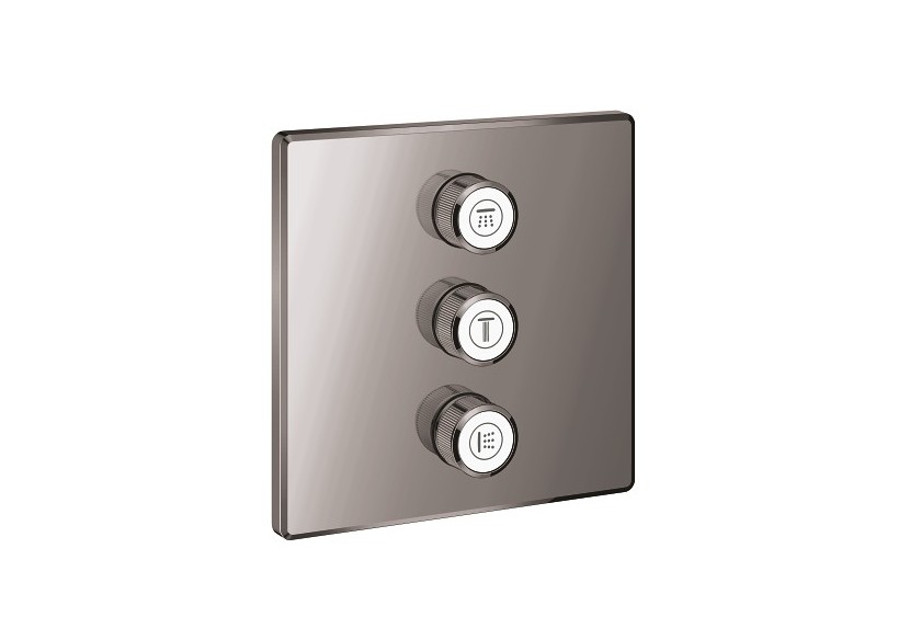 Grohtherm smartcontrol panneau de contrôle 3 sorties Hard Graphite - 29127A00 - Grohe