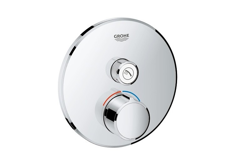 Smartcontrol mitigeur encastré 1 sortie Chromé - 29144000 - Grohe