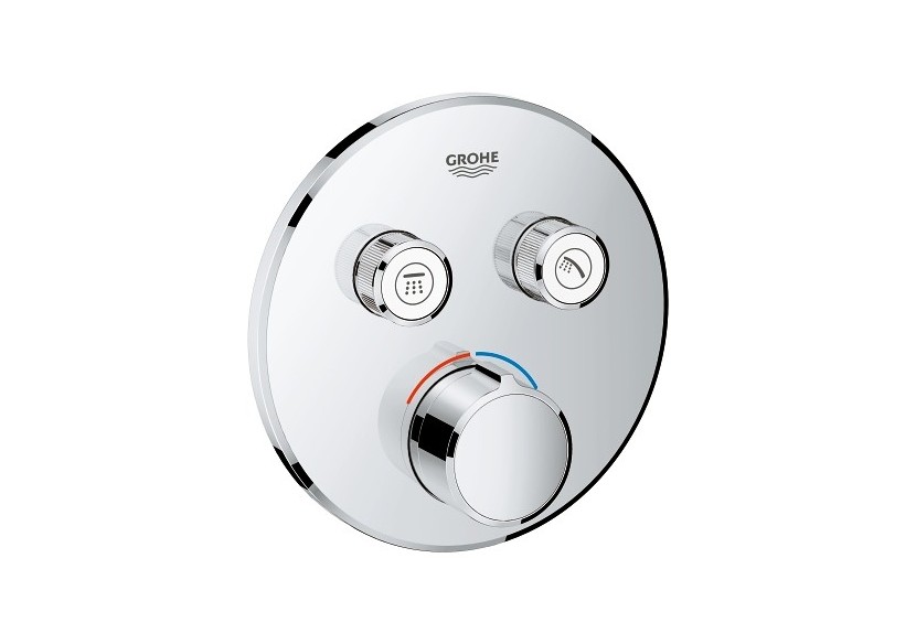 Smartcontrol mitigeur encastré 2 sorties Chromé - 29145000 - Grohe