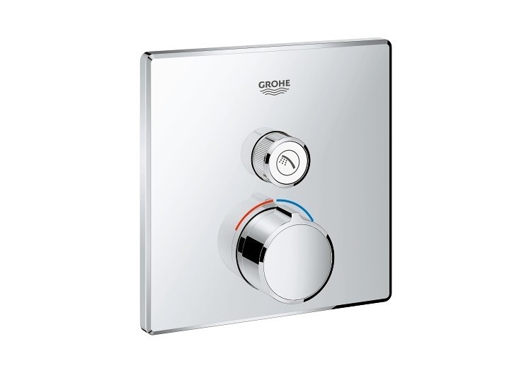 Smartcontrol mitigeur encastré 1 sortie Chromé - 29147000 - Grohe