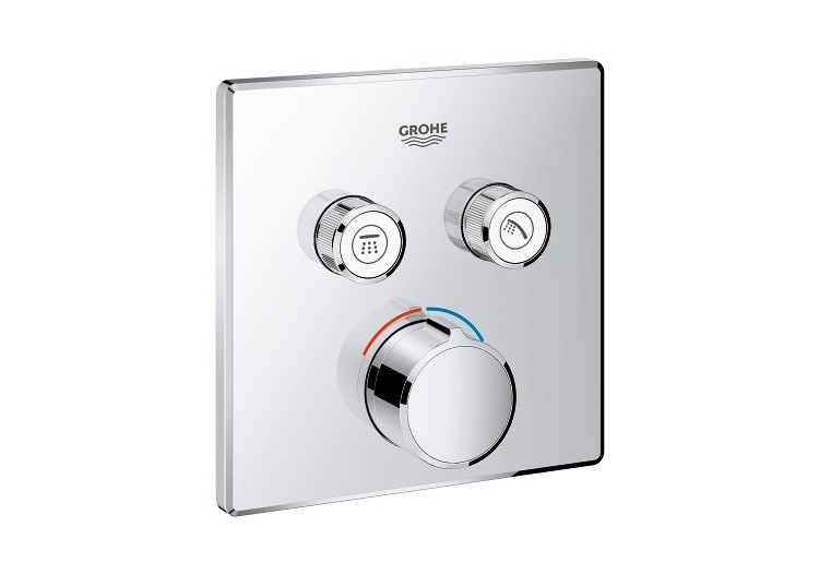 Smartcontrol mitigeur encastré 2 sorties Chromé - 29148000 - Grohe