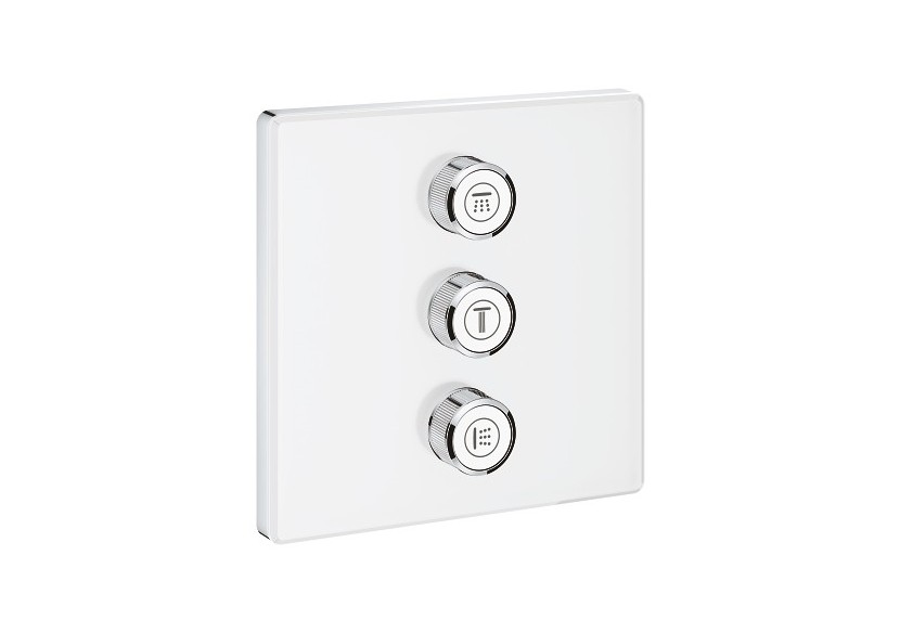Grohtherm smartcontrol panneau de contrôle 3 sorties Blanc - 29158LS0 - Grohe