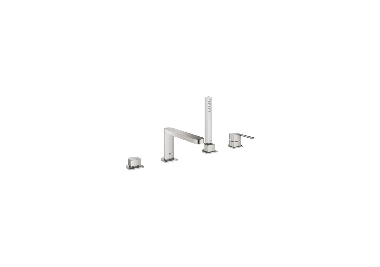 Grohe plus mitigeur bain/douche 4 trous Supersteel - 29307DC3 - Grohe