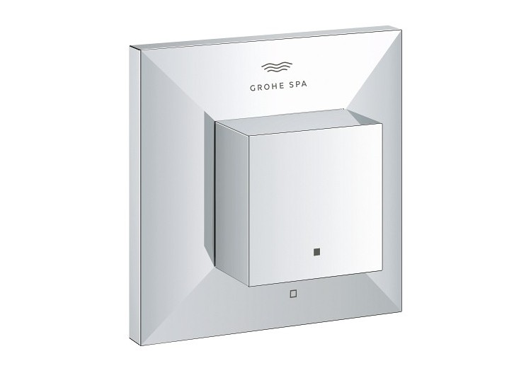 Allure brillant façade pour robinet d'arrêt encastré Chromé - 29398000 - Grohe