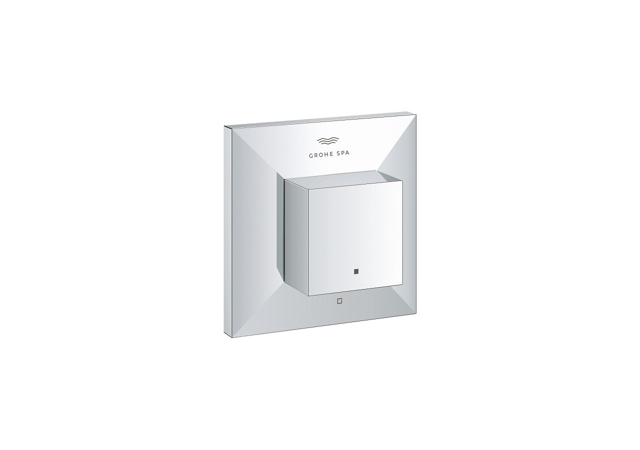 Allure brillant façade pour robinet d'arrêt encastré Chromé - 29398000 - Grohe