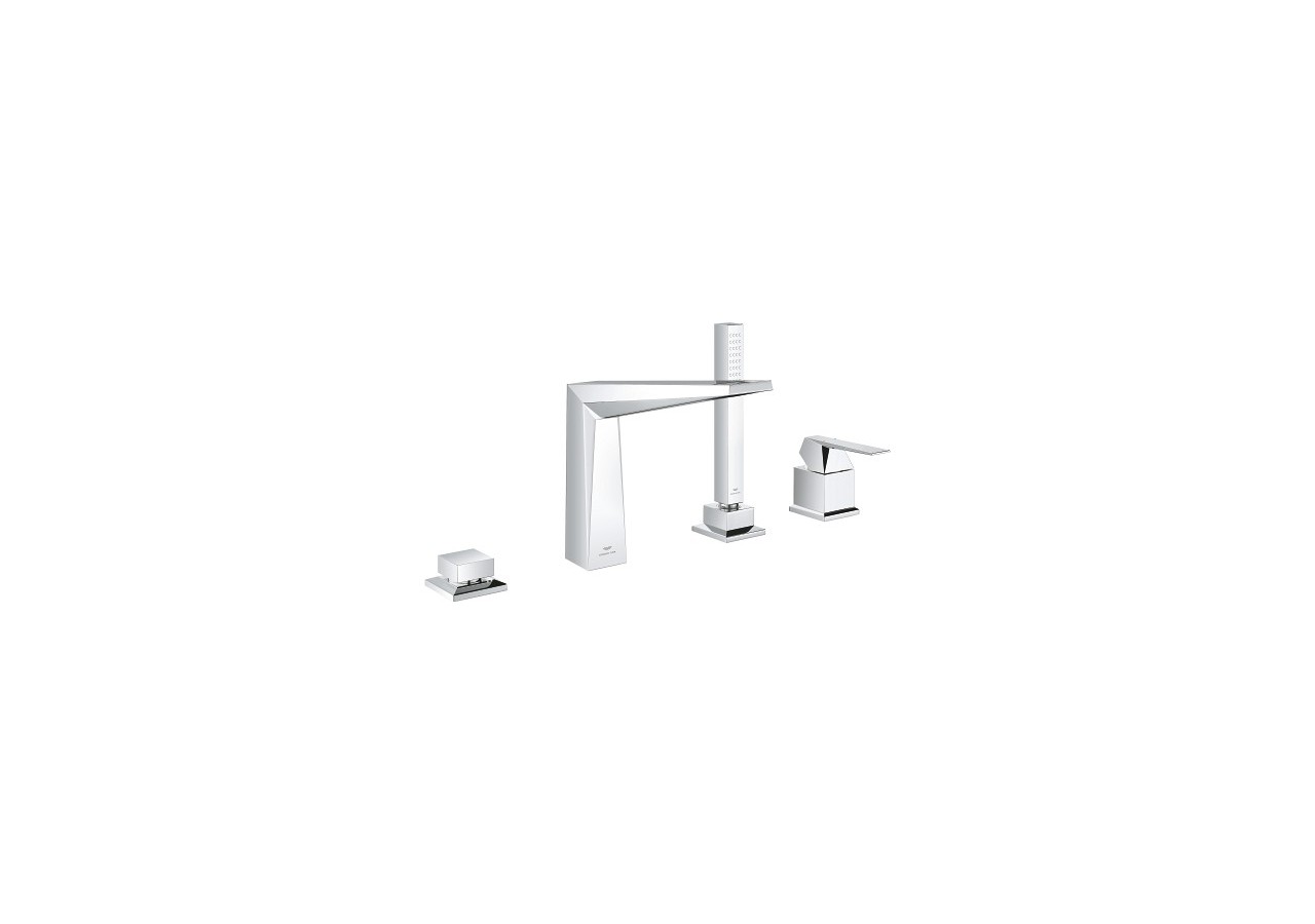 Allure brillant mitigeur bain/douche 4 trous Chromé - 29405000 - Grohe