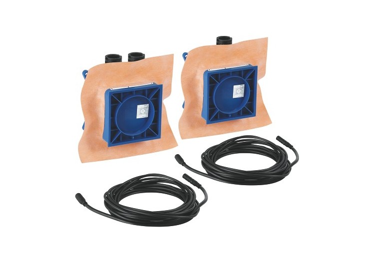 F-digital deluxe corps encastré pour module lumière Chromé - 29412000 - Grohe